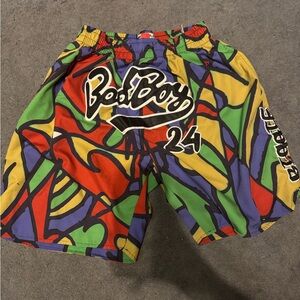 Bad Boy Men's Multicolor Athletic Shorts